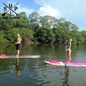 Couples Paddleboarding Adventure Tour Gasparilla Island FL
