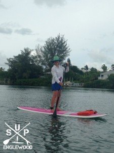 Paddle board North Jetty in Casey Key Florida